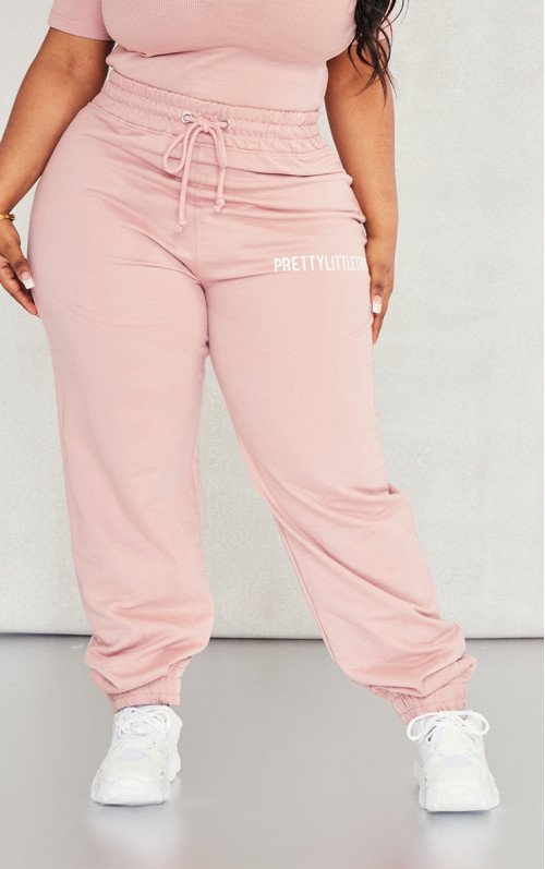 PrettyLittlething Plus світло -рожевий високий такетний манжет