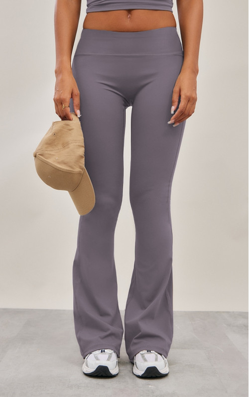 Темно-сірі штани для йоги Sculpt Flare