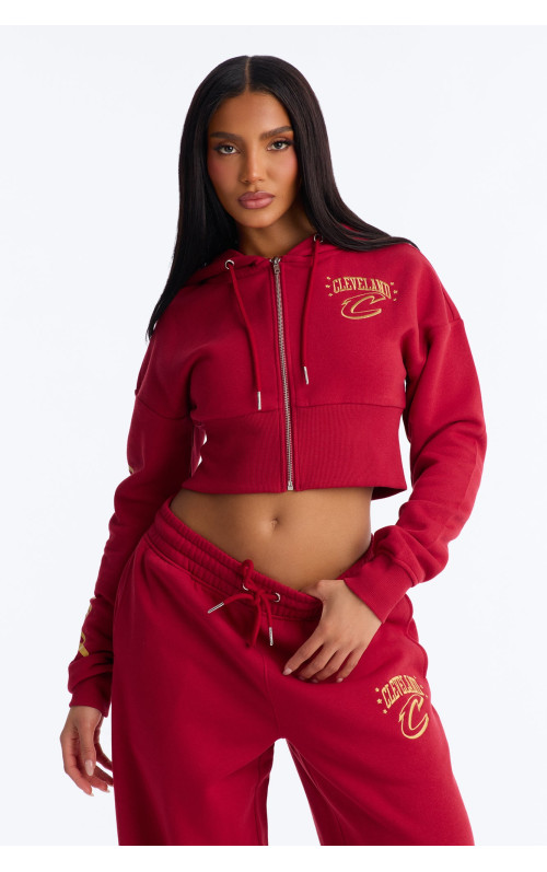 Кроп-худі на блискавці 