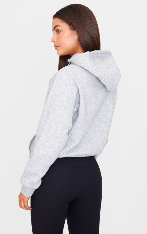 PrettyLittlething Grey Marl негабаритний пітний балахон