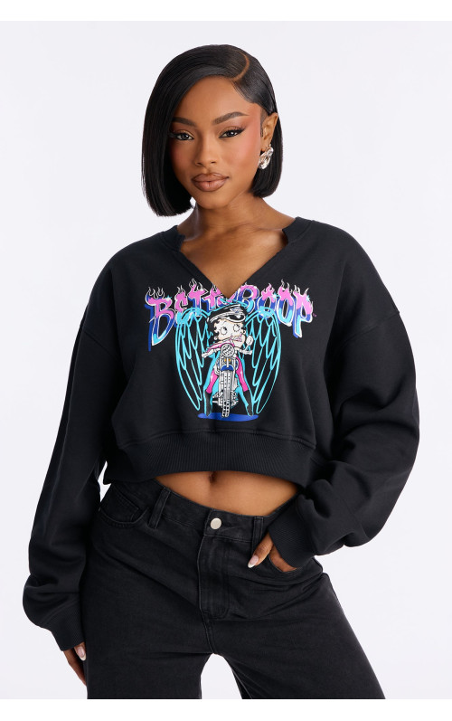 Кроп-світшот 