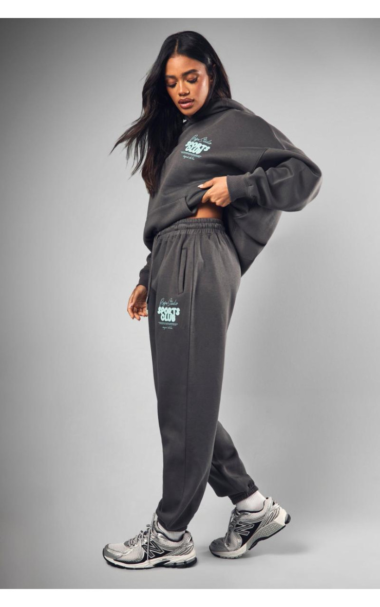 Великі джоггери Dsgn Studio Sports Bubble Slogan Cuffed