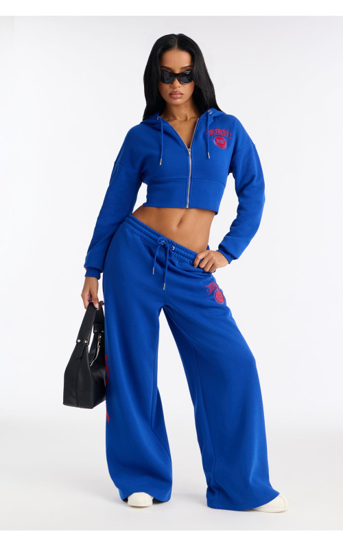 Кроп-худі на блискавці 